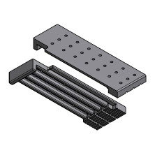Liikkuva arinaelementti ilman ponttia 100mm leveä, Biojet Multi 200-2000 BJM500-156D