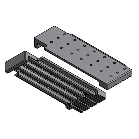 Liikkuva arinaelementti 100mm leveä, Biojet Multi 200-2000 BJM500-154C