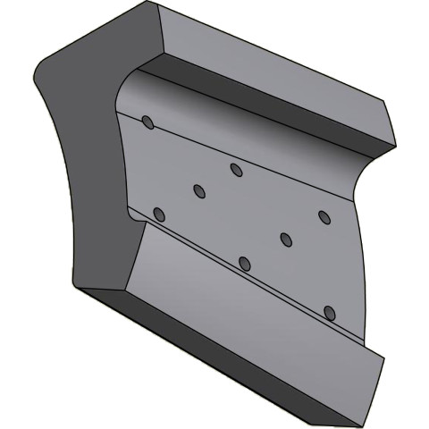 Sivukeraami oikea 3 BJM 500 BJM500-R162A