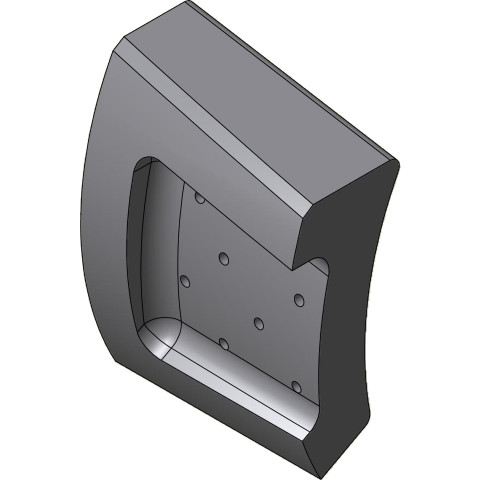 Sivukeraami  vasen 4 BJM 500 BJM500-L163A