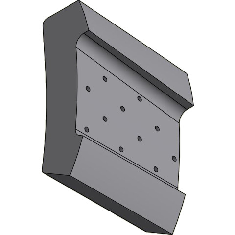 Sivukeraami oikea 3 BJM 1500-2000 BJM1500-R162