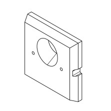 Service hatch isolation 50x270x270, Biocomp 40