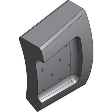 Side stone right 4 BJM 500 BJM500-R163A