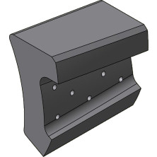 Side stone left 2 BJM 500 BJM500-L161A