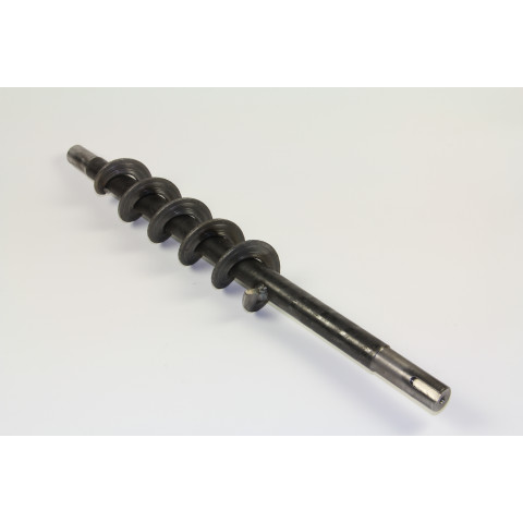 Dosing screw mounted