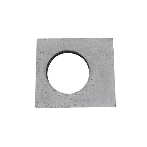 Oil burner hatch isolation stone