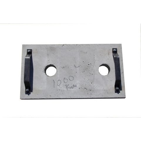 Reflector stone ﾠunder convection hatch, Bio 1000kW  B51021 628x346x50