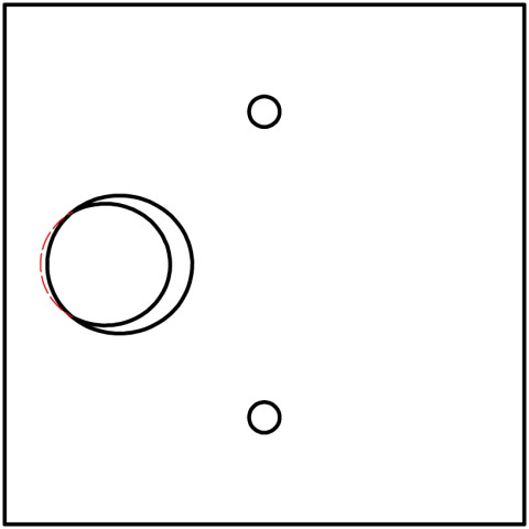 Service hatch middle isolation BCOM60-66D 25x366x366