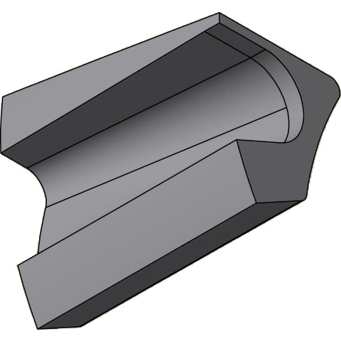 Side stone left 1 BJM 500 BJM500-L160B