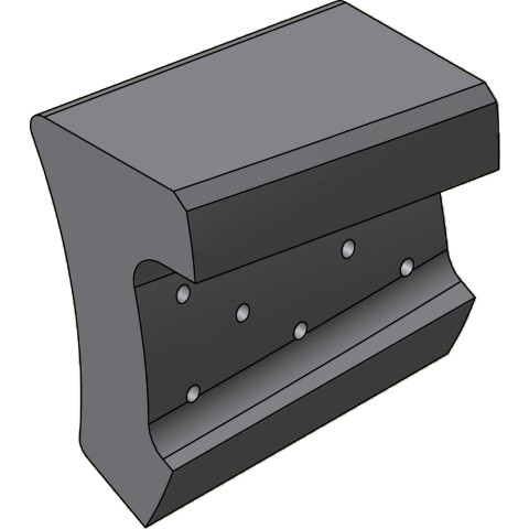 Side stone left 2 BJM 500 BJM500-L161A