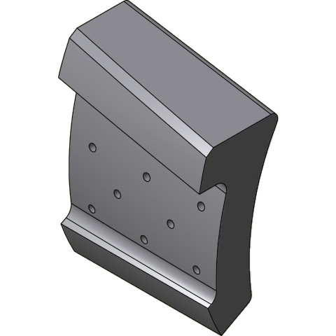 Side stone left 3 BJM400-L162