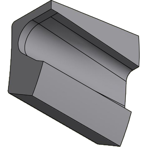 Side stone left 1 BJM 2000 BJM2000-L164