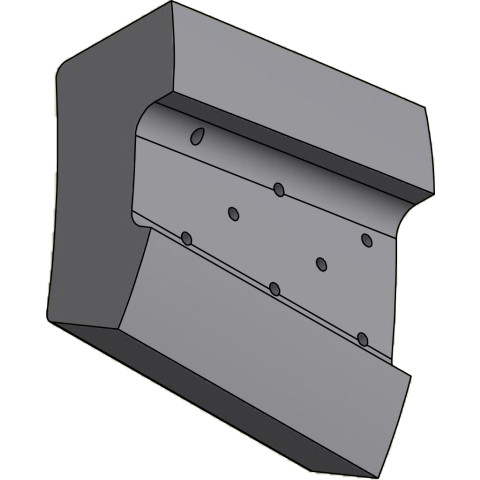 Side stone left 2 BJM 2000 BJM2000-L165