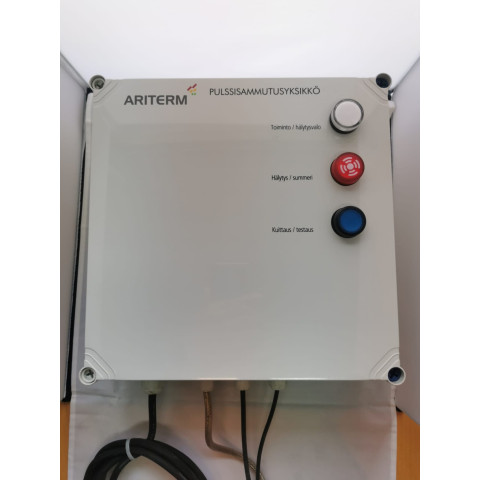 Pulse controlled back fire system